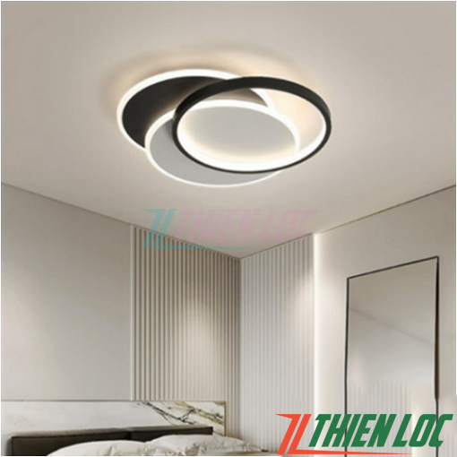 Đèn mâm ốp trần tròn hiện đại MOT064 Đèn mâm ốp trần tròn hiện đại MOT064