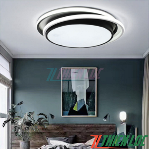 Đèn mâm ốp trần tròn hiện đại MOT065 Đèn mâm ốp trần tròn hiện đại MOT065