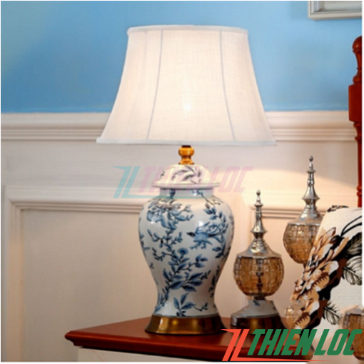Đèn ngủ để bàn bằng gốm DNHD050 Đèn ngủ để bàn bằng gốm DNHD050