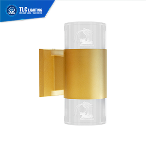 Đèn tường trang trí hai đầu thân vàng họa tiết cá chép hóa rồng – Đơn sắc Đèn tường trang trí hai đầu thân vàng họa tiết cá chép hóa rồng – Đơn sắc