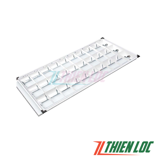 Máng đèn tuýp âm trần tán quang 600x1200