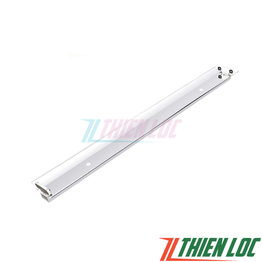 Máng đèn tuýp đôi chóa Inox phản quang 0.6m