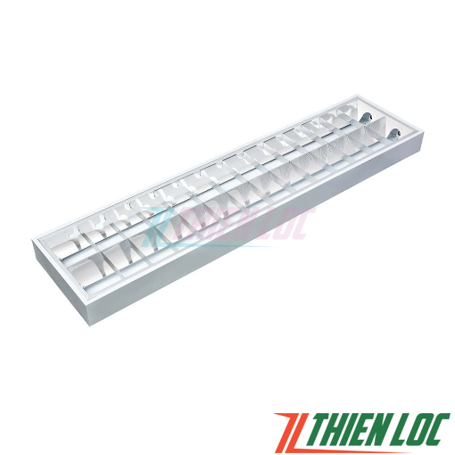 Máng đèn tuýp gắn nổi trần tán quang 300x1200