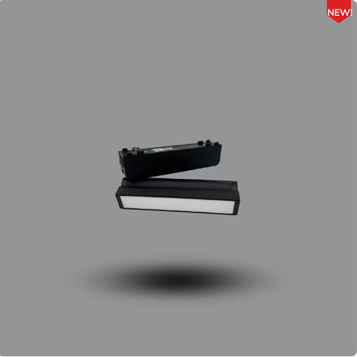 Đèn ray nam châm gắn nổi mặt mica 5W PUMG5