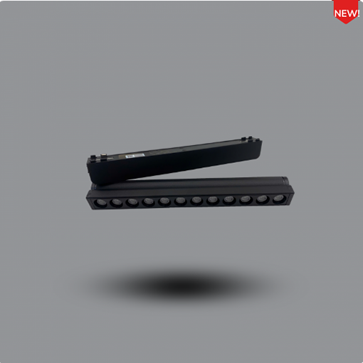 Đèn ray nam châm gắn nổi spotlight 12W PUMF12