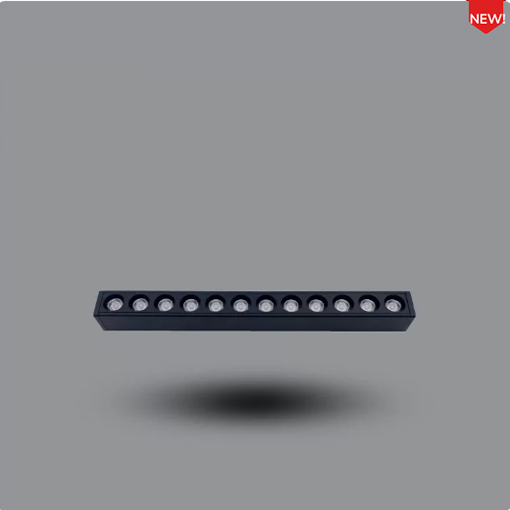 Đèn ray nam châm gắn nổi spotlight 12W PUMS12L