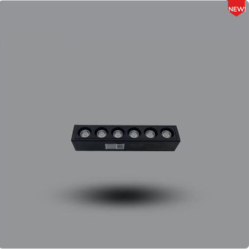 Đèn ray nam châm gắn nổi spotlight 6W PUMS6L