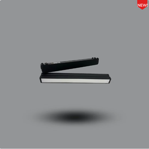 Đèn ray nam châm gắn nổi mặt mica 10W PUMG10