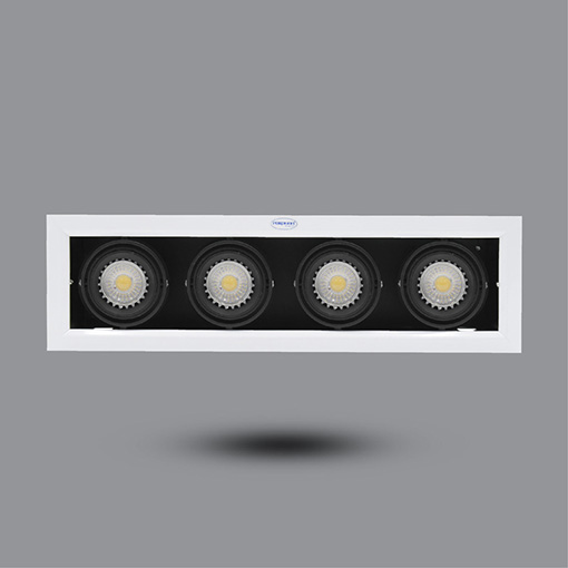 Đèn LED Downlight hộp 4 bóng 24W âm trần OLA46L24