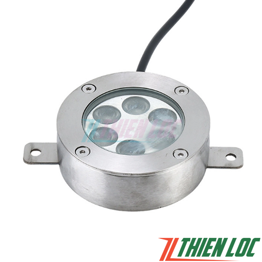Đèn âm nước ốp thành hồ bơi 6w