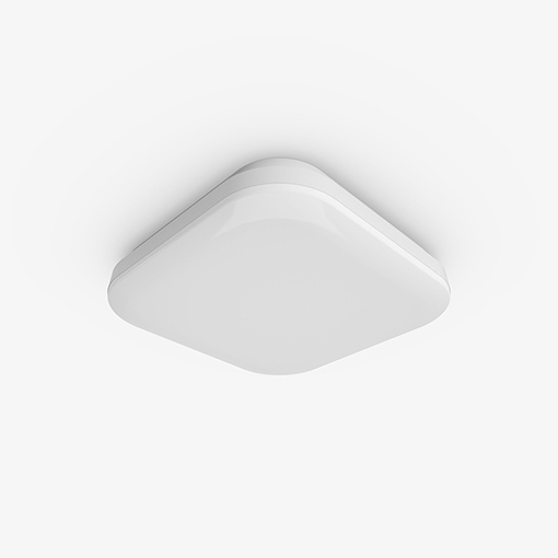 Đèn LED ốp trần vuông đổi màu LN30N đế nhựa 220x220/18W