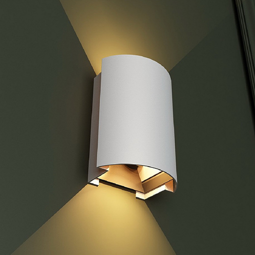 Đèn LED ốp tường đổi màu LN18 V2 110x75/6W Đèn LED ốp tường đổi màu LN18 V2 110x75/6W